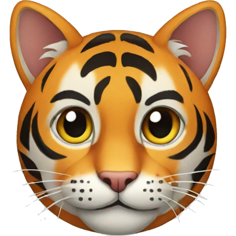 cat tiger emoji