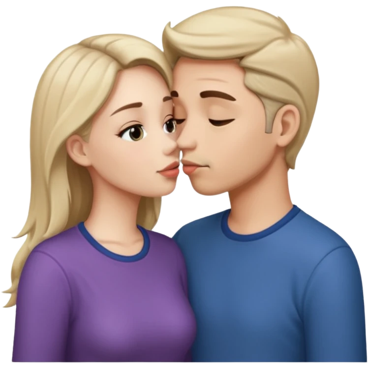 Whatssap kissing facebook emoji
