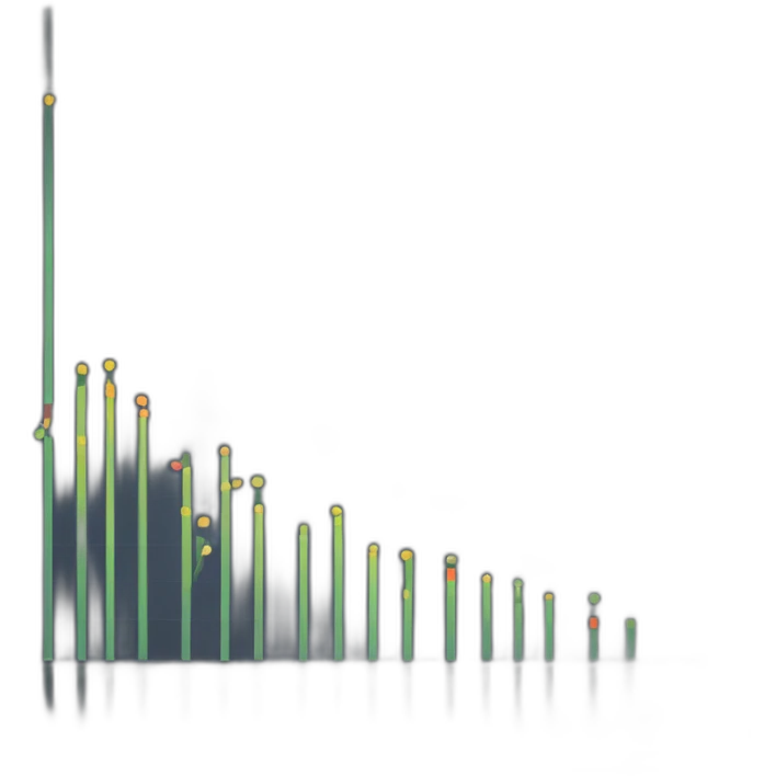 minimal bar graph showing data insights emoji