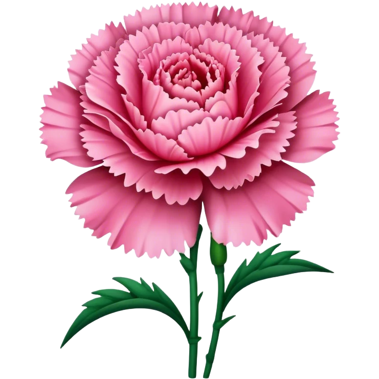 carmation flower emoji