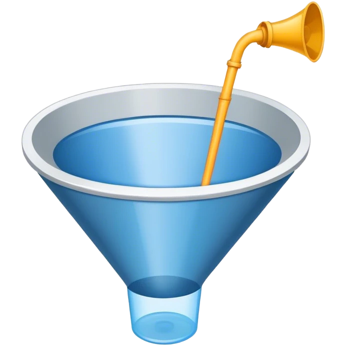 inbound lead funnel emoji
