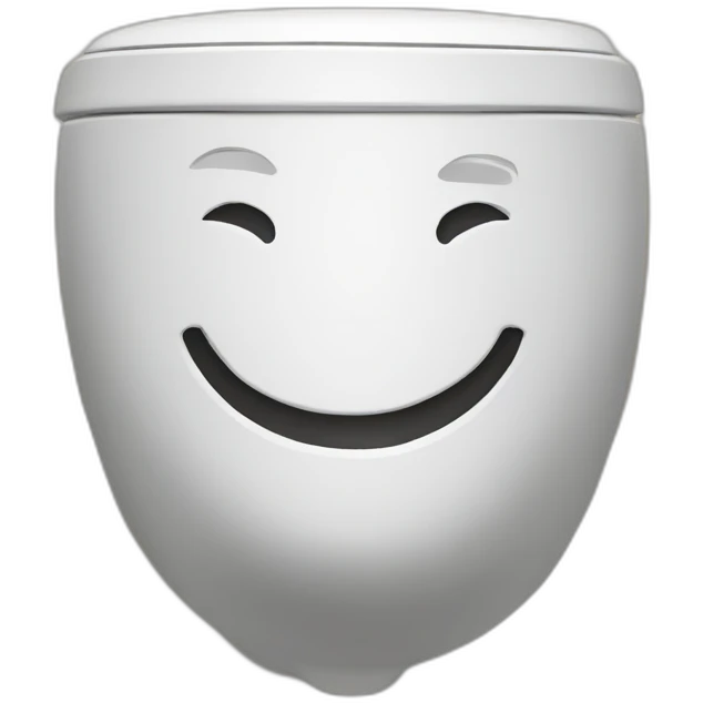 head toilet emoji
