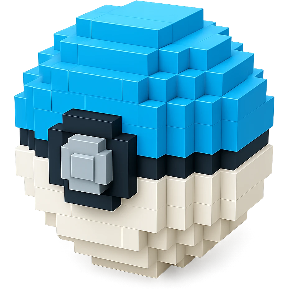voxel style, no background emoji