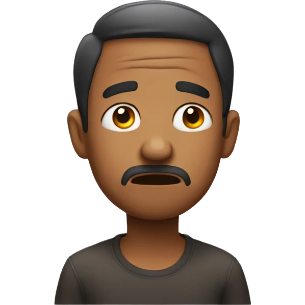 Worried emoji