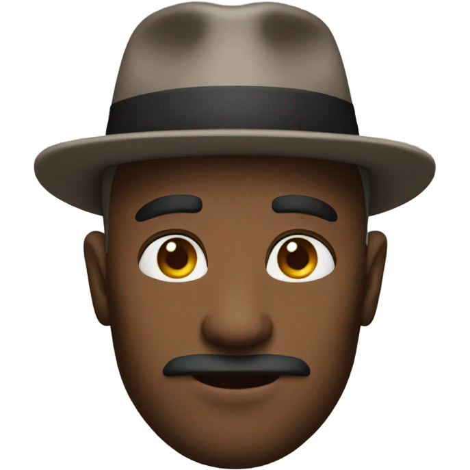 Guy with a hat emoji