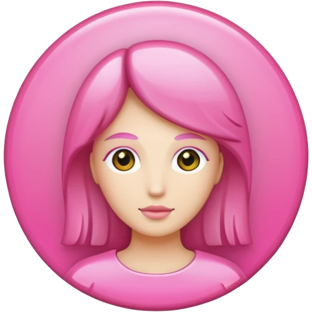 virgo symbol pink emoji
