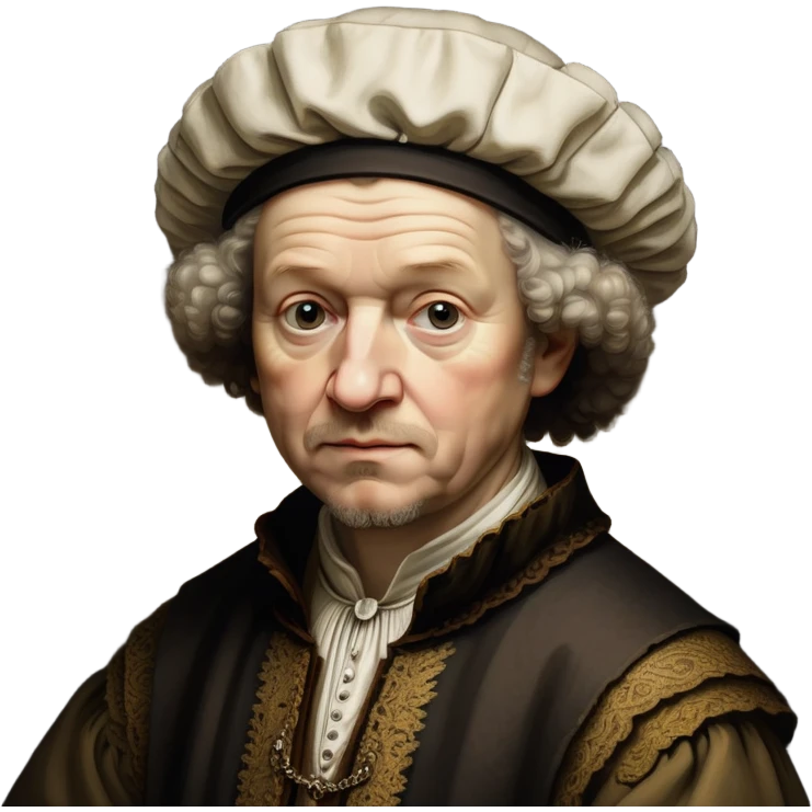 cinematic-portrait-of-rembrandt,-shown-as-a-master-artist-with-deep,-introspective-eyes-and-richly-detailed-period-clothing,-rendered-with-dramatic-chiaroscuro-lighting-that-emphasizes-his-legacy emoji