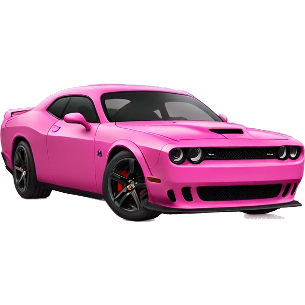 Pink hellcat srt emoji