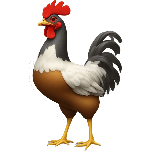 Polonaise poule emoji