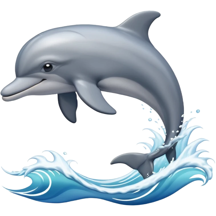 A playful dolphin leaping from the waves.



























































 emoji