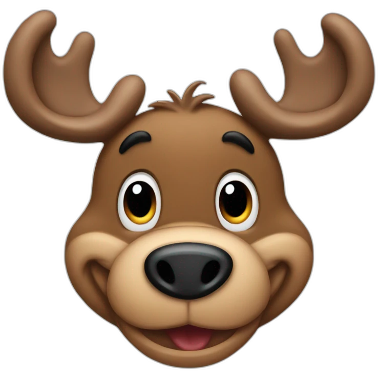 Mickey moose emoji