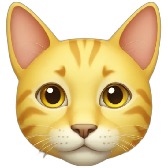 yellow cat emoji