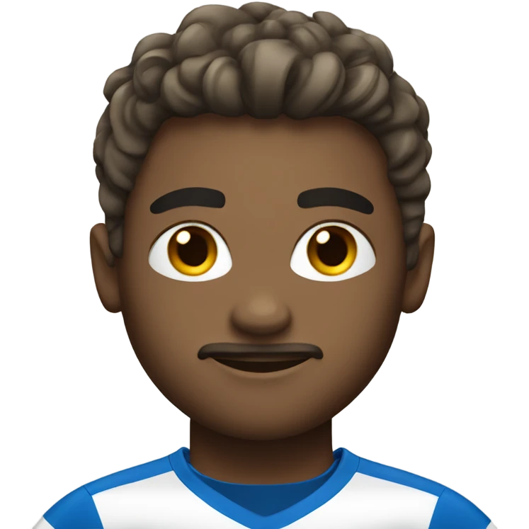 Soccer player emoji