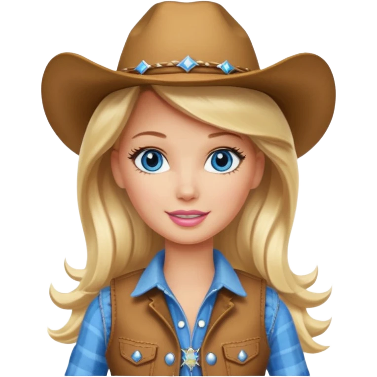 Barbie from the movie Disney Pixar's Toy Story  emoji
