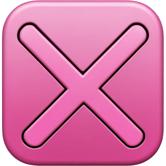 heavy check mark pink emoji