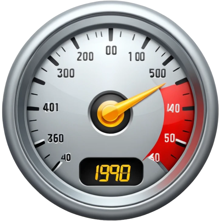 speedometer icon for navigation emoji