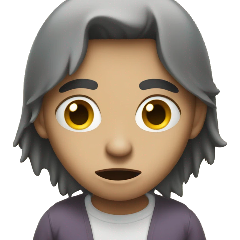 someone looking a bit mortified emoji