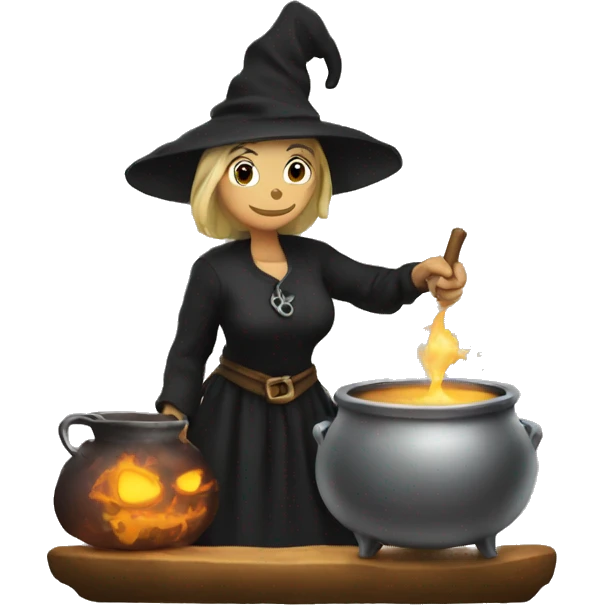 witch brewing poion emoji