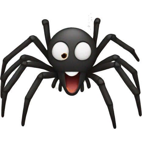 animated spider emoji