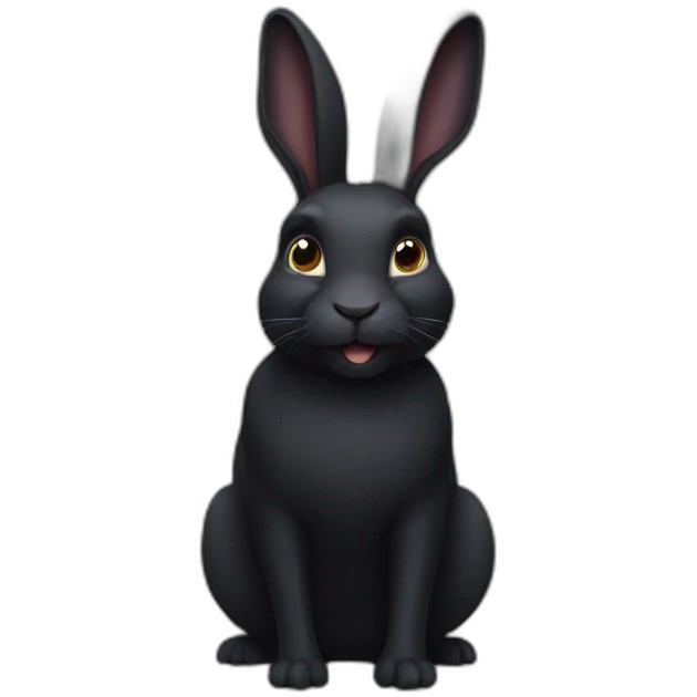 Black Rabbit emoji