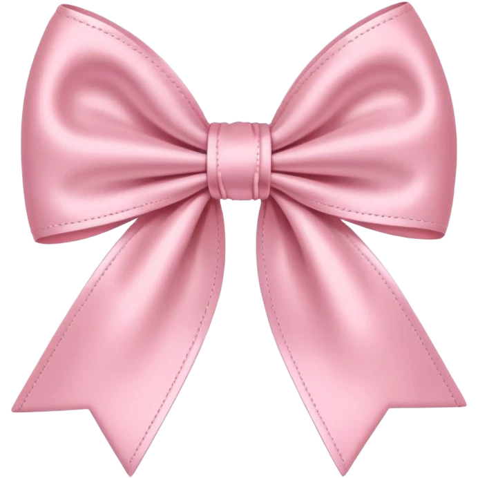 lacinho rosa bebê emoji