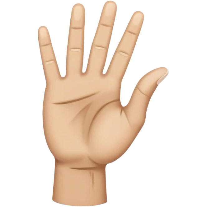 Rock on  emoji