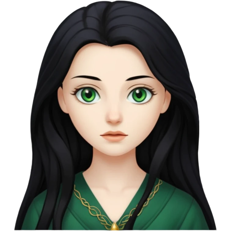 main chatacter from book thron of glass emoji