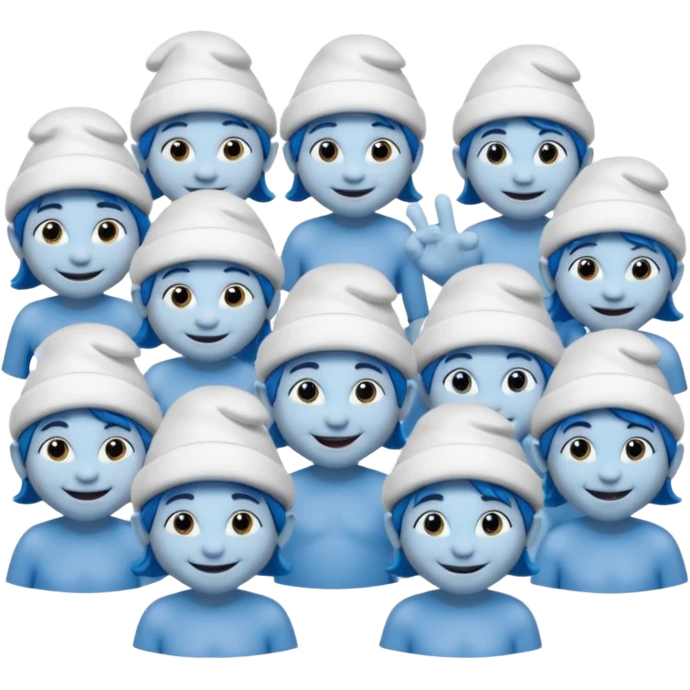 Smurf community ti fun emoji