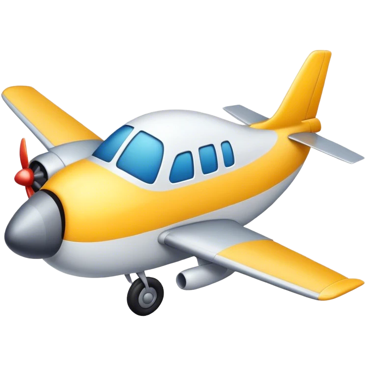 Smiling emoji flying plane emoji