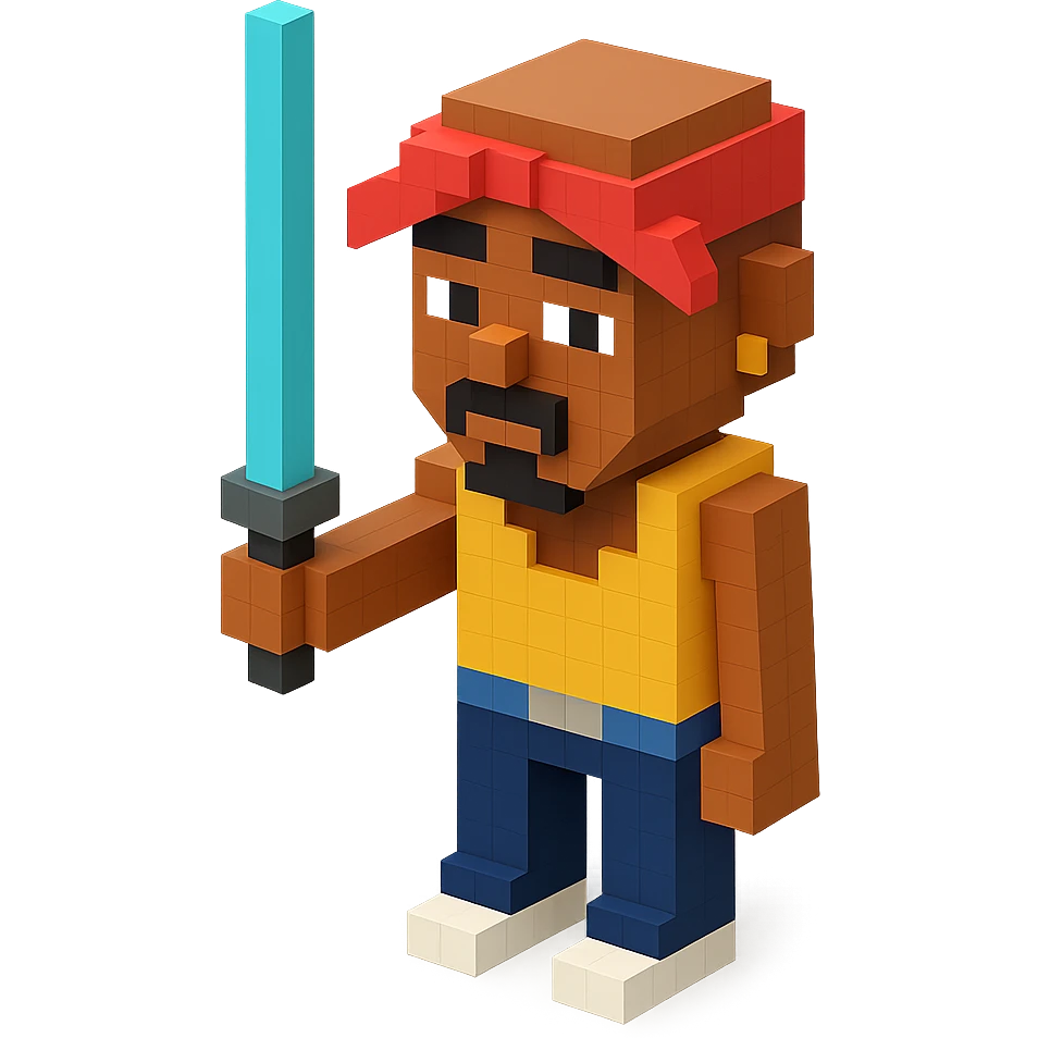 репер 2Pac с джедайским мечем, no background  emoji