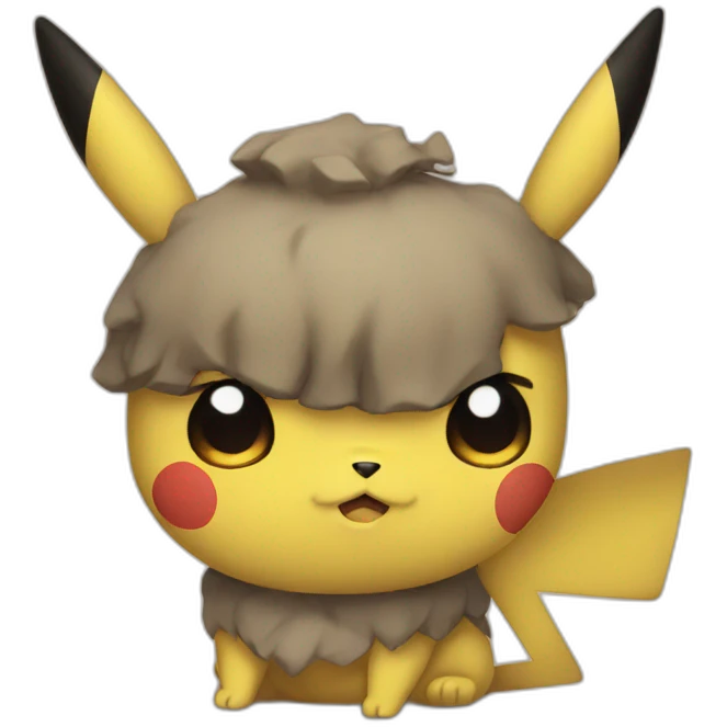 pikachu sad emoji