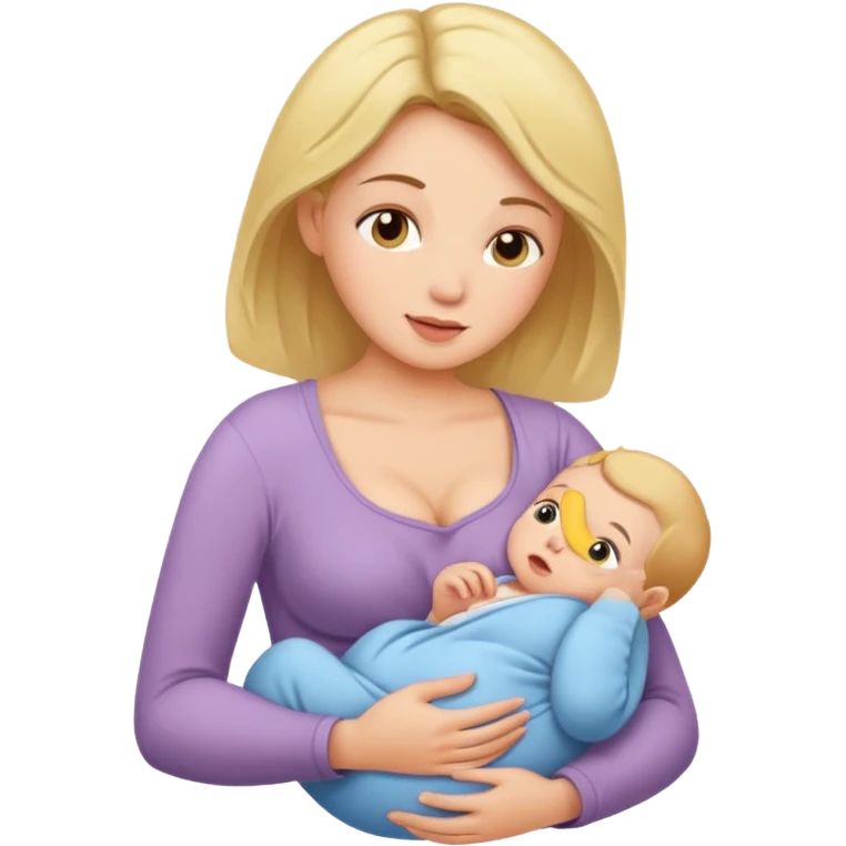 Breastfeeding time emoji