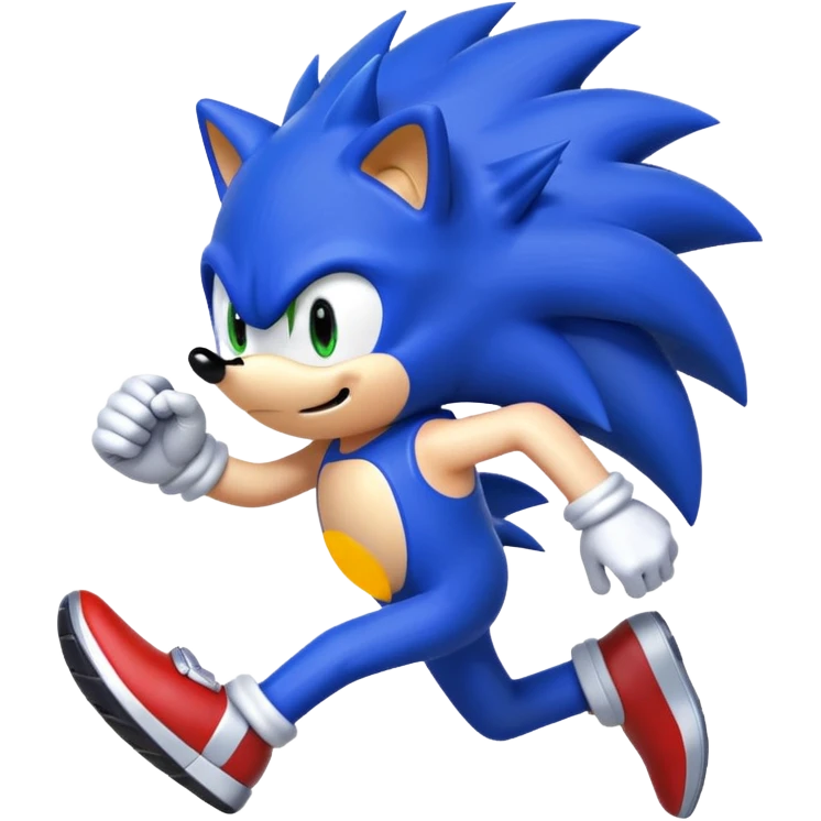 Sonic the hedgehog emoji