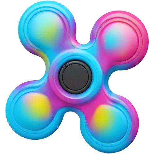 3 sided fidget spinner  emoji