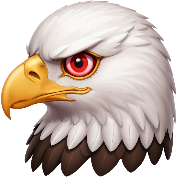 Eagle red eyes  emoji