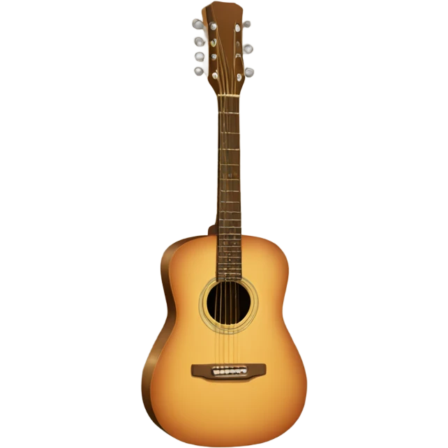 acoustic guitar emoji