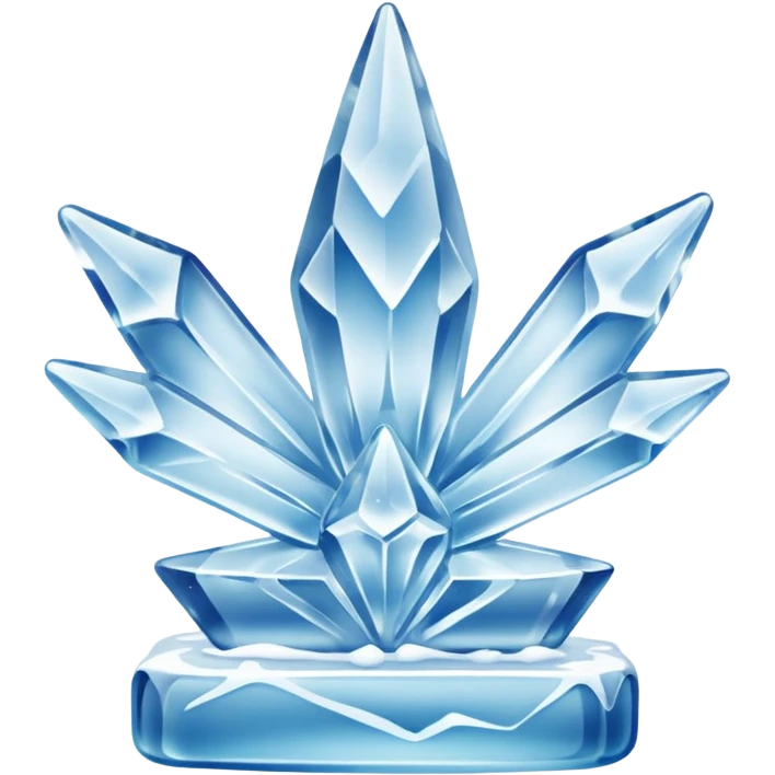 full  ice sculpture emoji