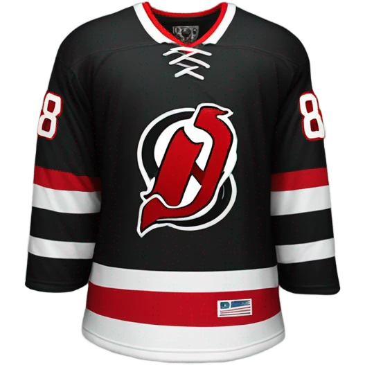 jack hughes hockey jersey 86 new jersey devils  emoji