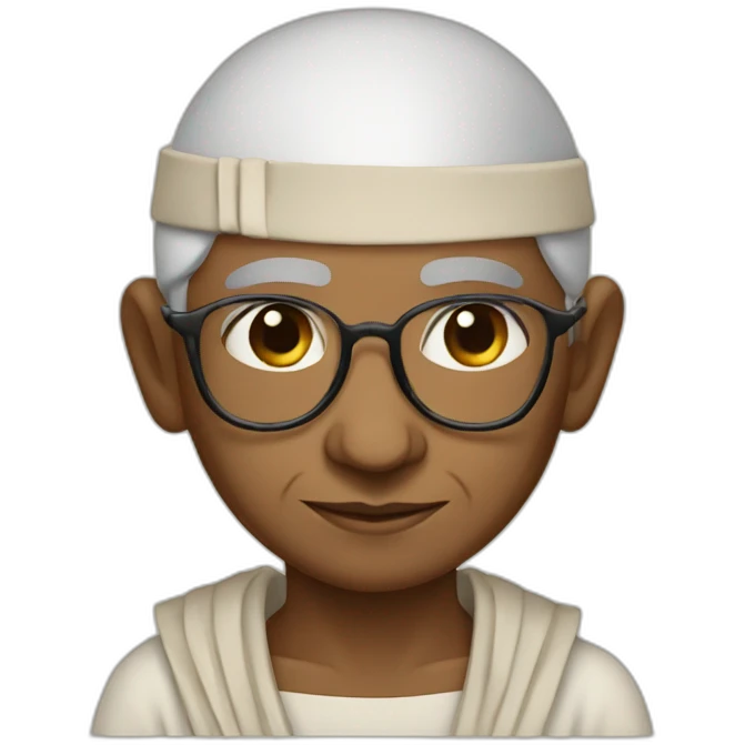 Native American Gandhi emoji