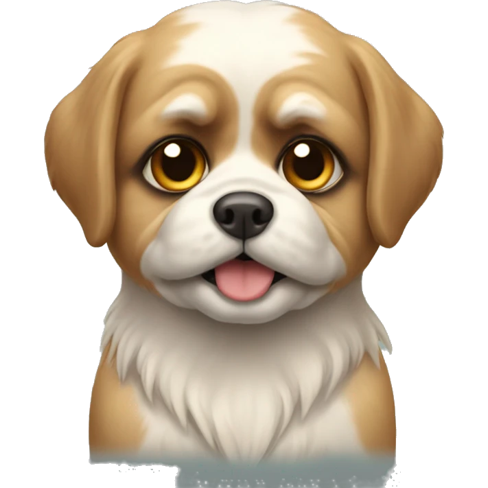 Perro pekines emoji