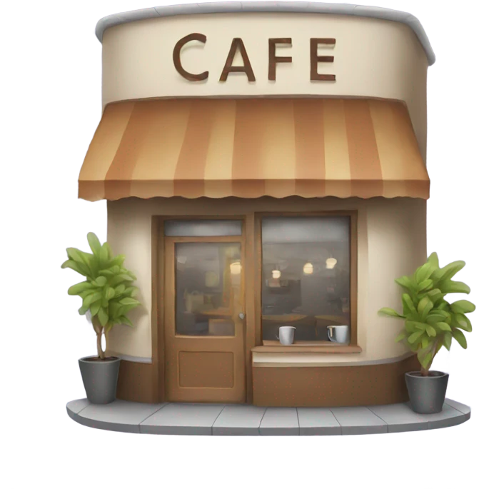 Cafe emoji
