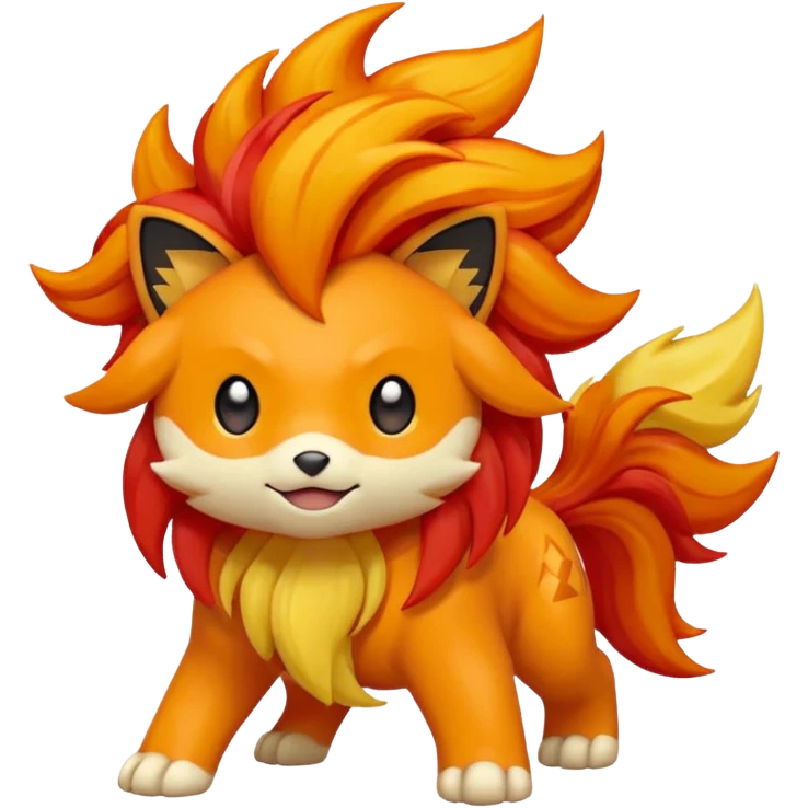 Rappidash pokemon yellow red emoji