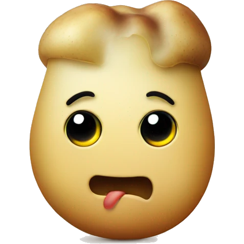 potato with mushroom emoji