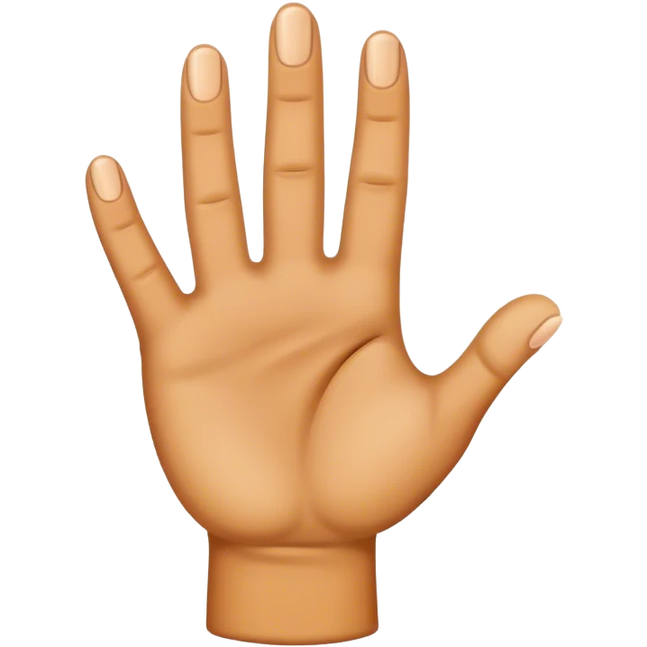 left hand emoji