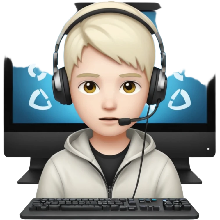 a pc gamer emoji