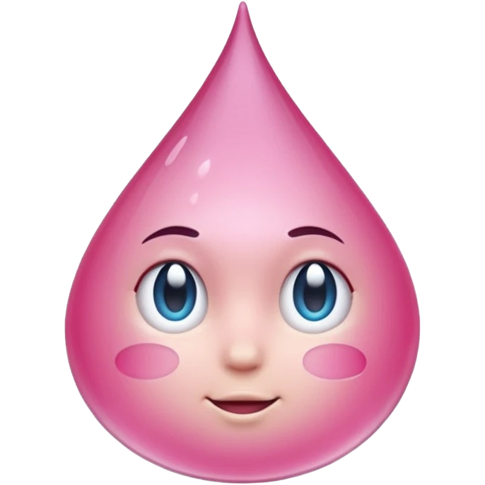 pink water emoji