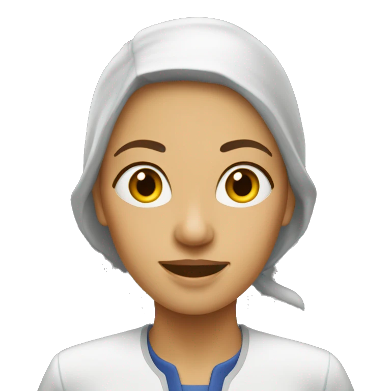 une femme qui saute emoji
