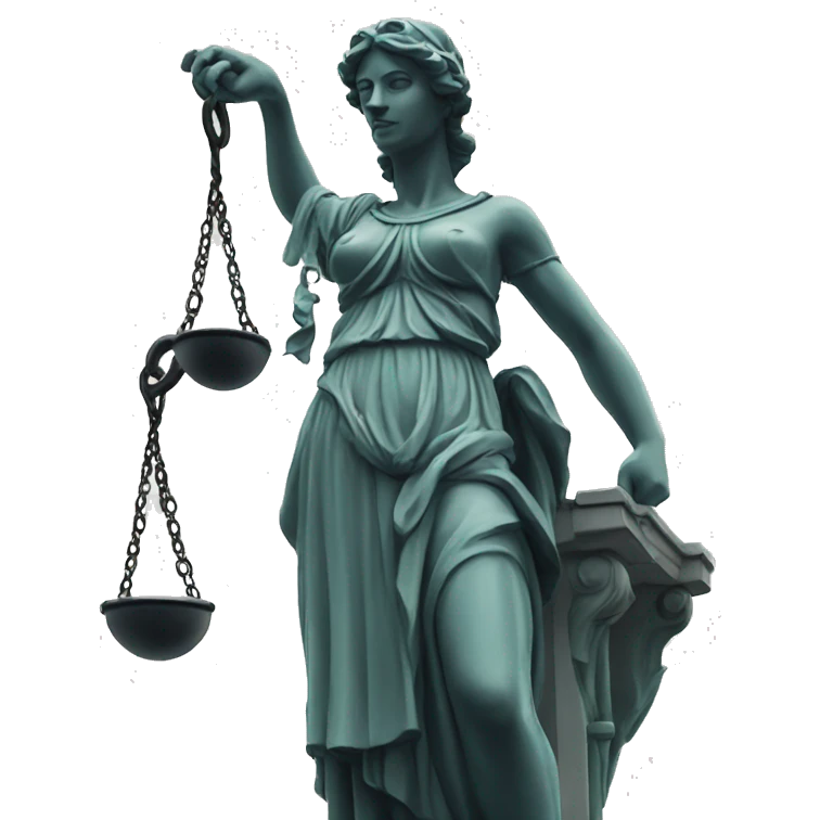 Justitia Statue emoji