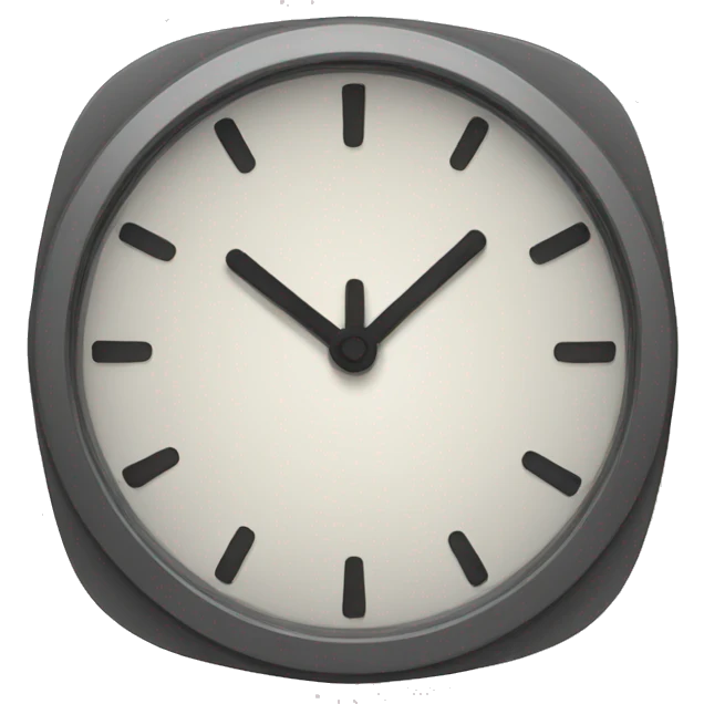 Clock emoji