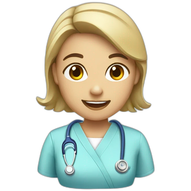 hospital nurse emoji